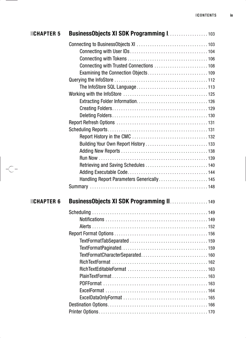 image for page Pro Crystal Enterprise Business Objects XI Programming