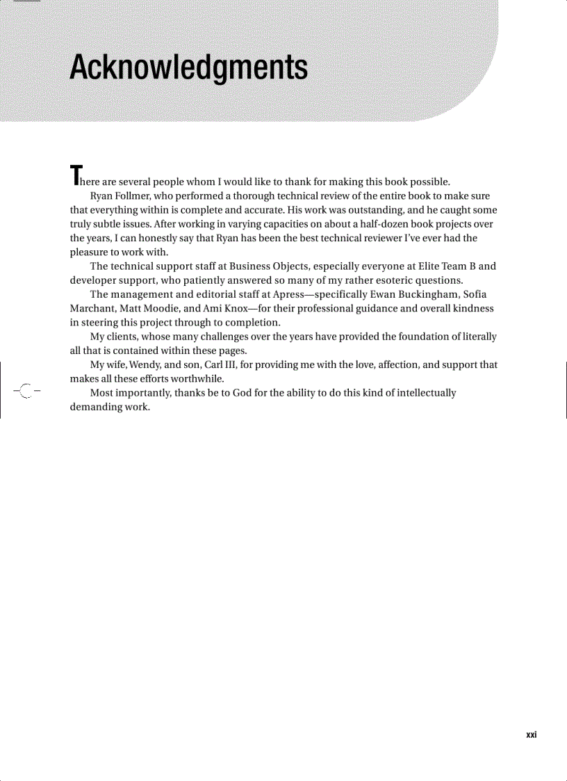 image for page Pro Crystal Enterprise Business Objects XI Programming