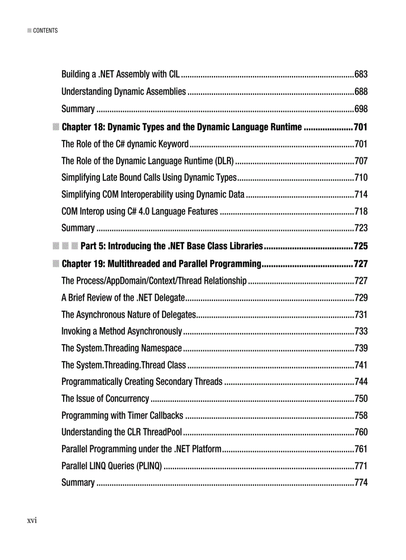 image for page Pro C 2010 and the NET 4 Platform