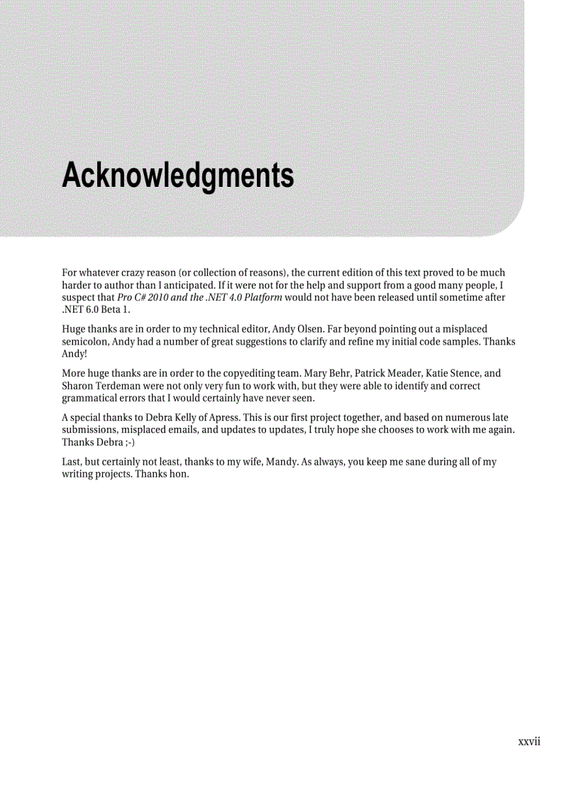 image for page Pro C 2010 and the NET 4 Platform