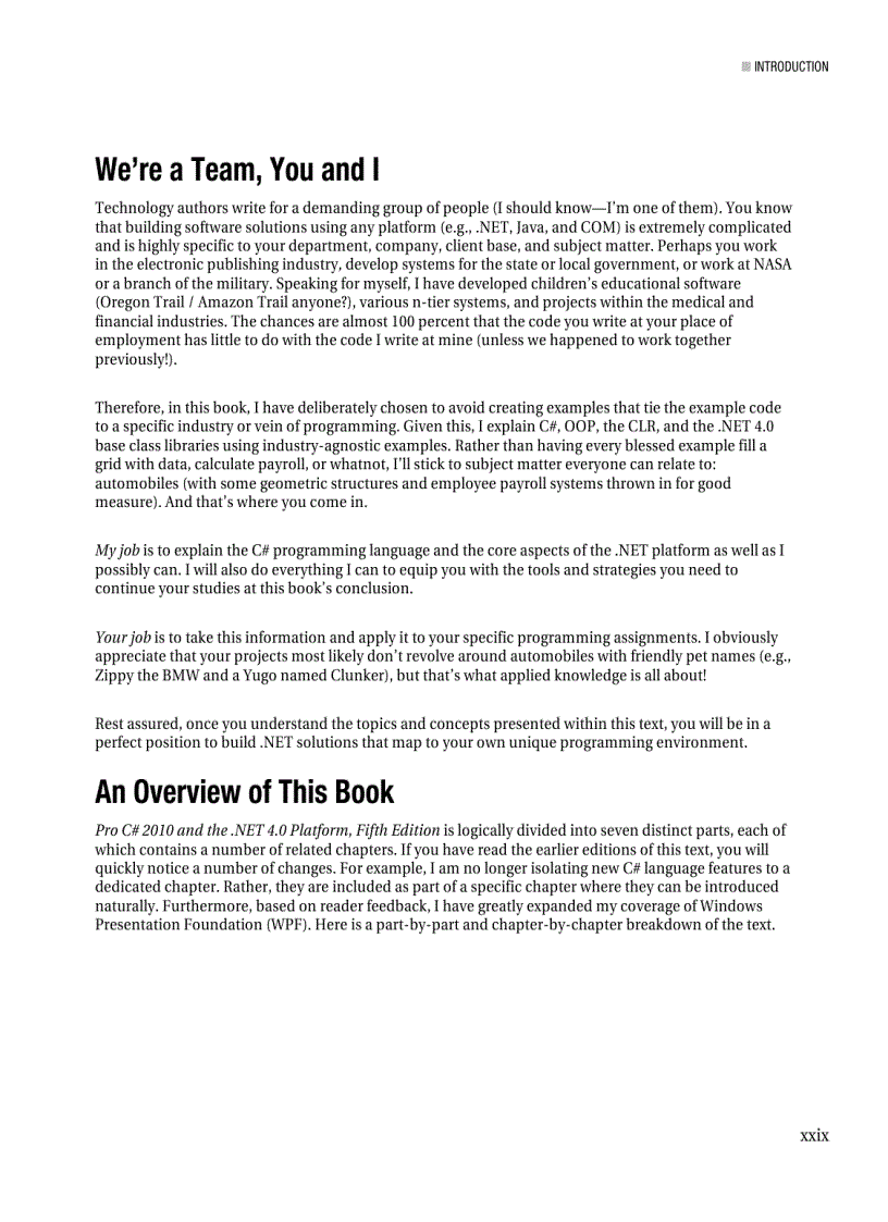 image for page Pro C 2010 and the NET 4 Platform