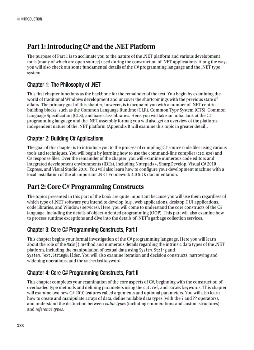 image for page Pro C 2010 and the NET 4 Platform