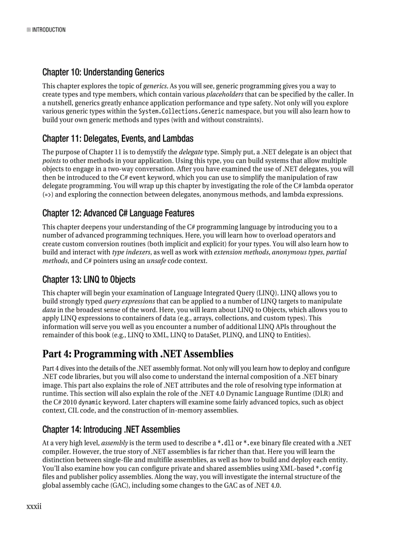 image for page Pro C 2010 and the NET 4 Platform