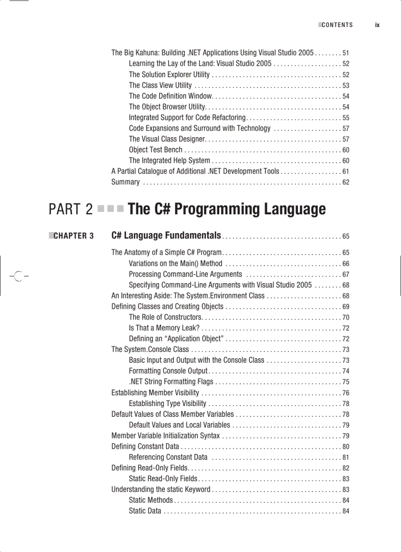 image for page Pro C with NET 3 0 Special Edition