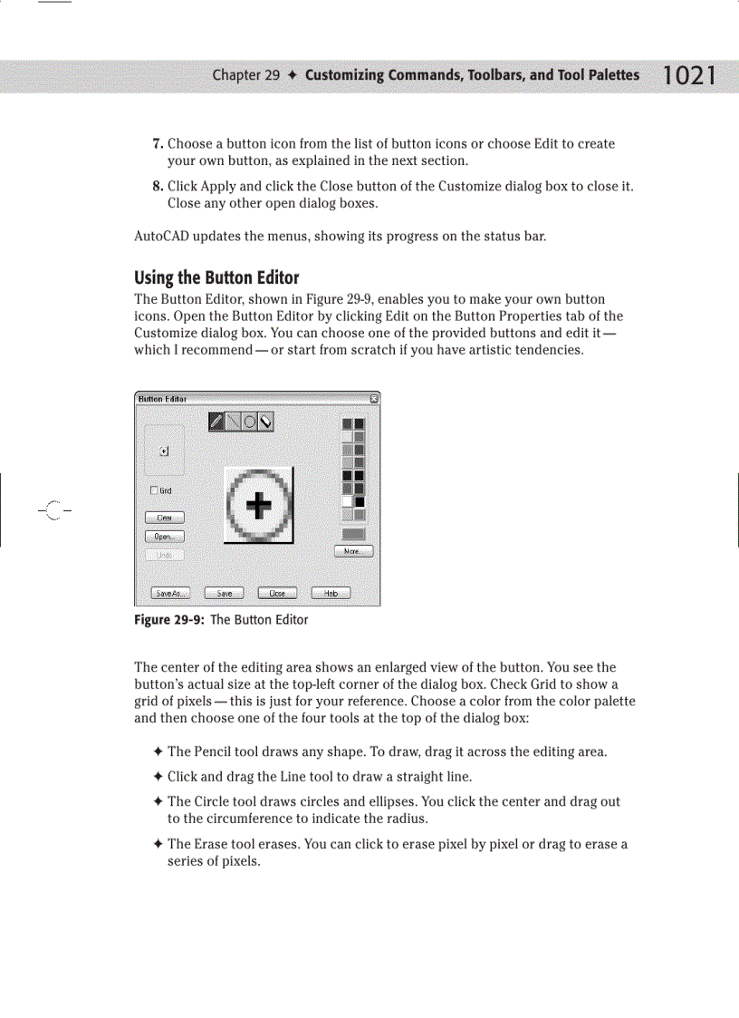 image for page Customizing AutoCAD