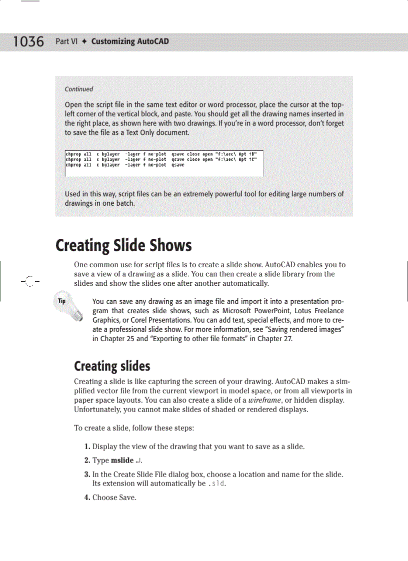 image for page Customizing AutoCAD
