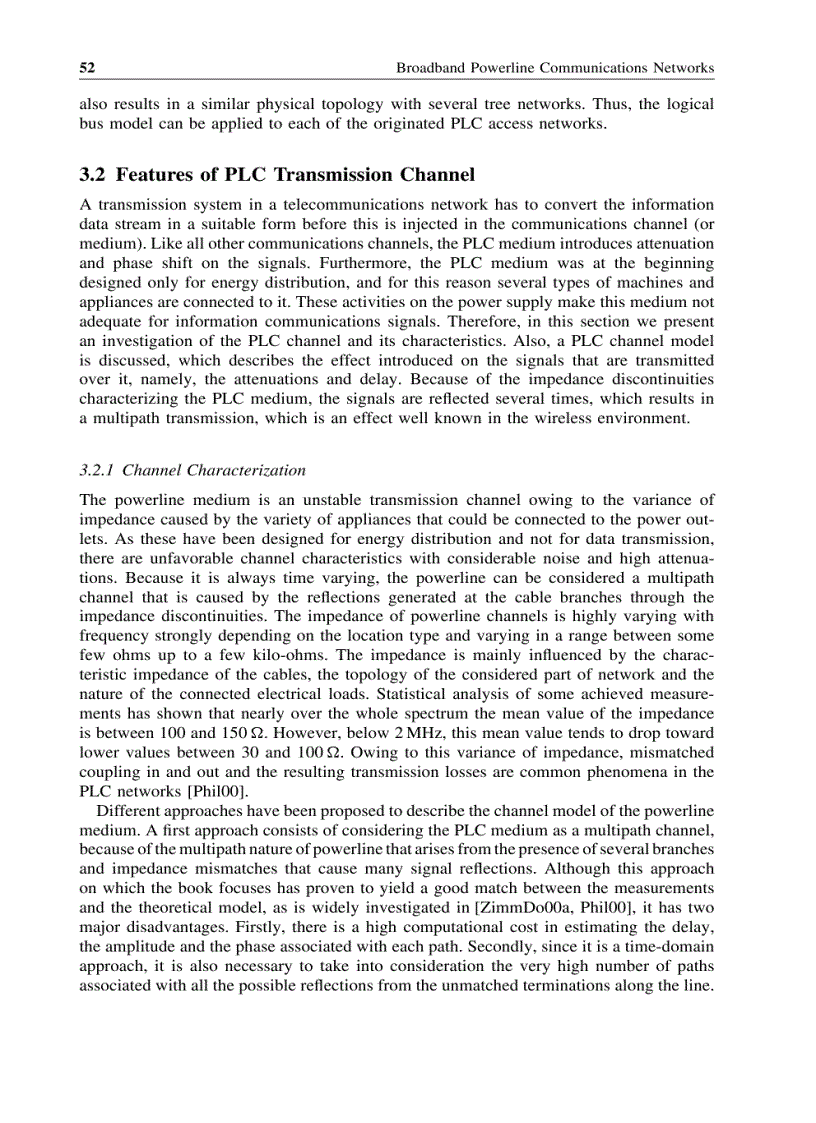 image for page PLC Network Characteristics