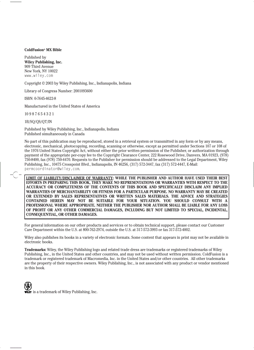 image for page Introducing ColdFusion MX