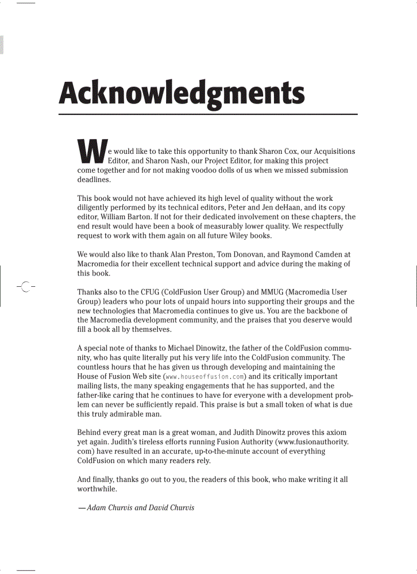 image for page Introducing ColdFusion MX