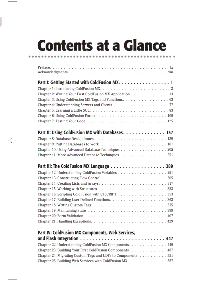 image for page Introducing ColdFusion MX
