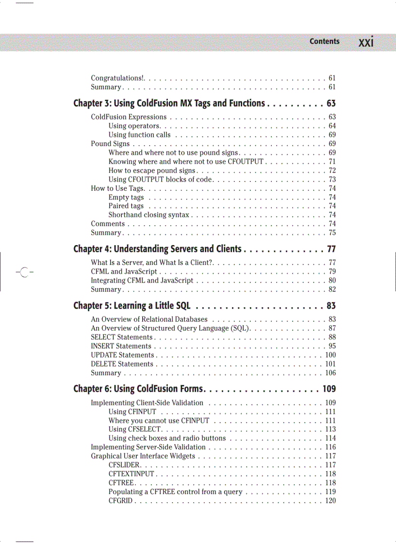 image for page Introducing ColdFusion MX
