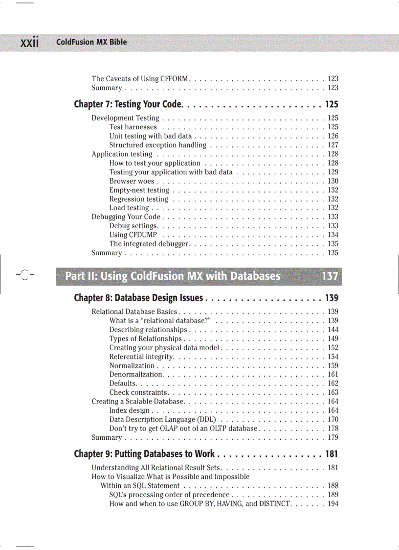image for page Introducing ColdFusion MX