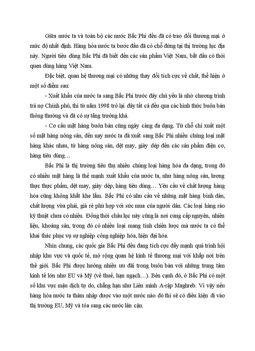 image for page Đánh giá quan hệ thương mại việt nam bắc phi