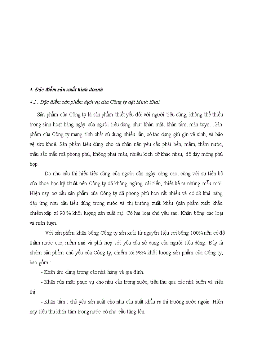 image for page Giới thiệu khái quát về Công ty dệt Minh Khai