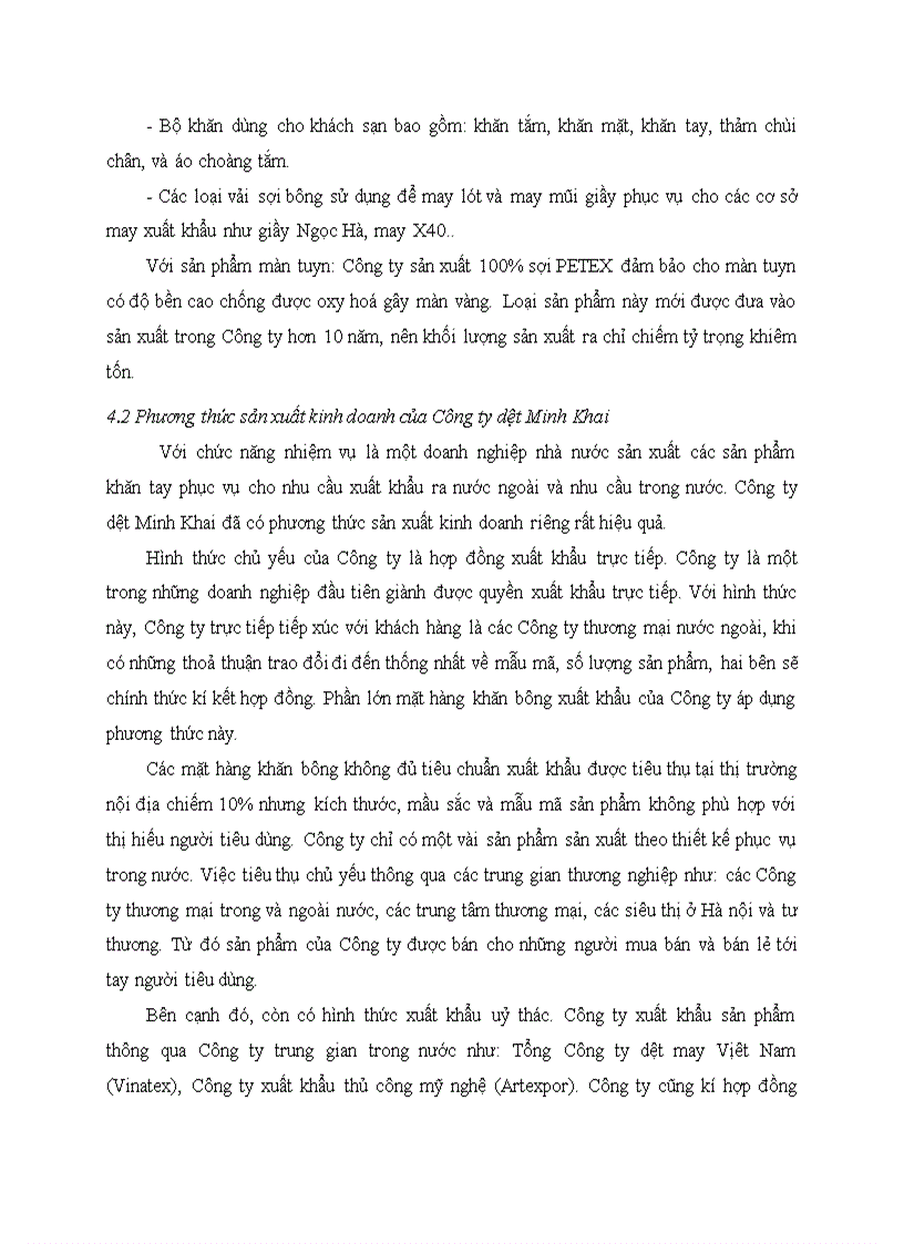 image for page Giới thiệu khái quát về Công ty dệt Minh Khai