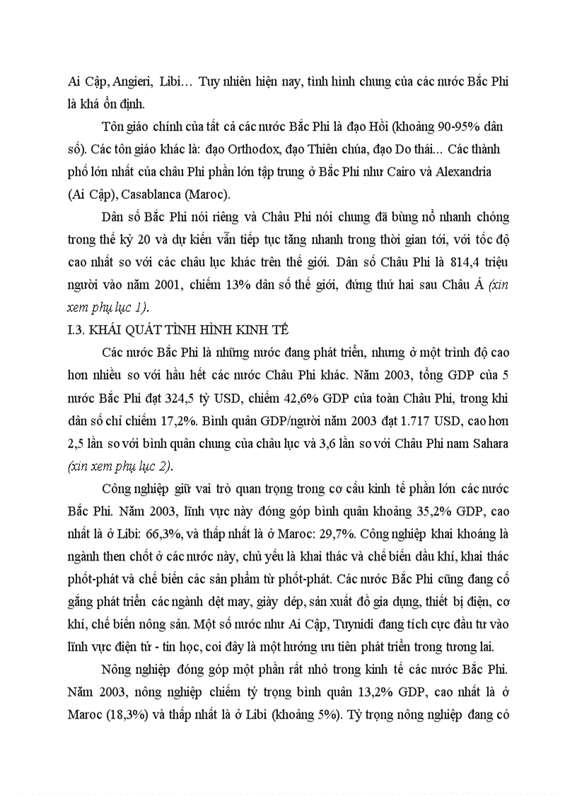 image for page Giới thiệu tổng quan về bắc phi