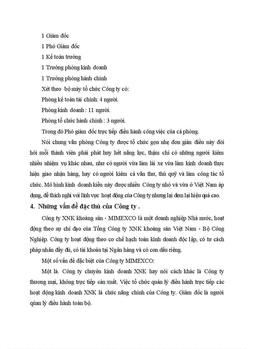 image for page Khái quát về Công ty MIMEXCO