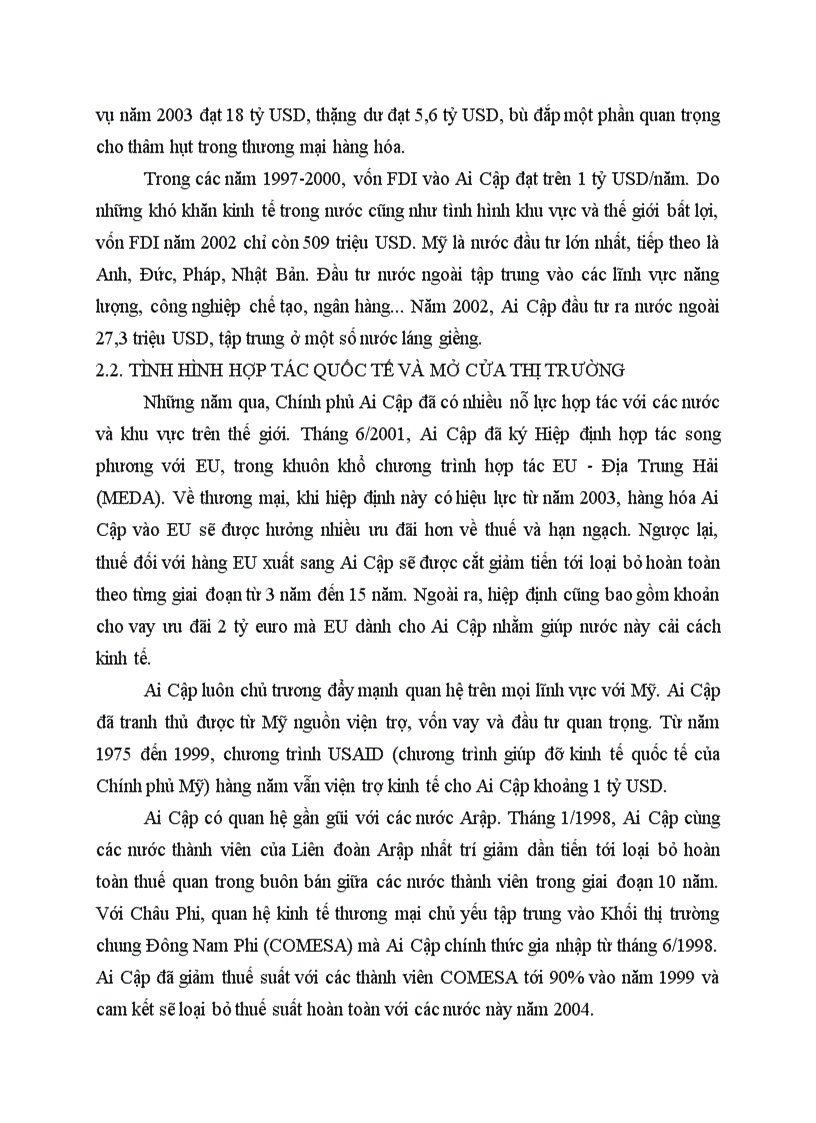 image for page Thị trường ai cập