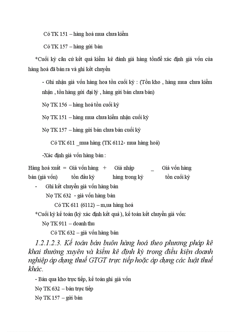 image for page Kế toán bán hàng và xác định kết quả kinh doanh trong doanh nghiệp thương mại