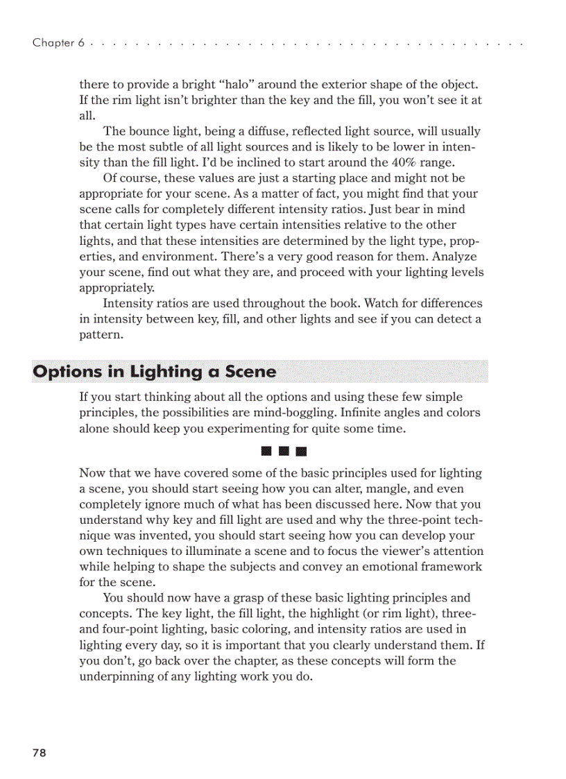 image for page Principles of Lighting