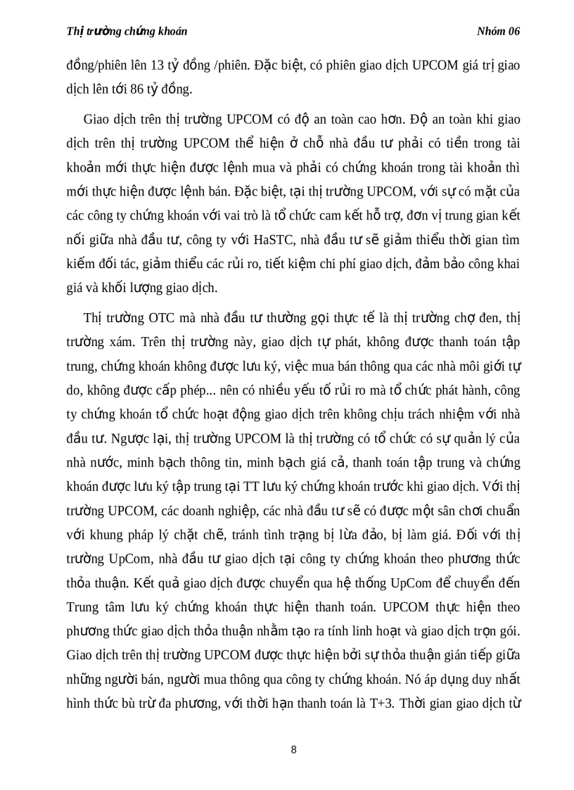 image for page Tìm hiểu hoạt động của thị trường UPCOM