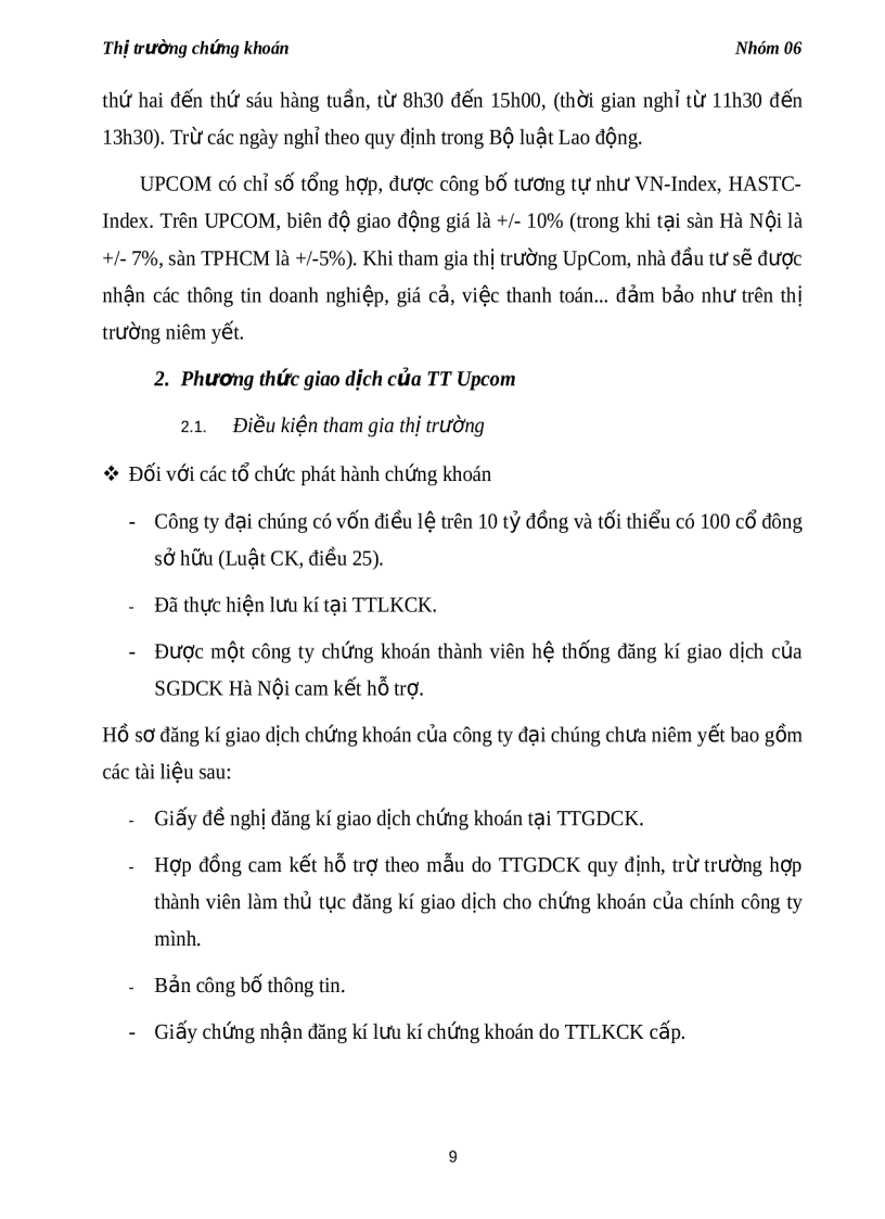 image for page Tìm hiểu hoạt động của thị trường UPCOM