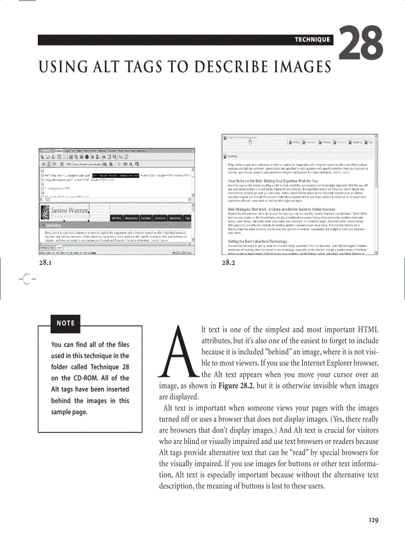 image for page Providing multiple navigation options