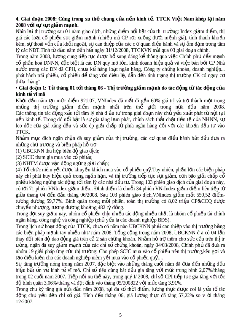 image for page Các giai đoạn phát triển của thị trường chứng khoán Việt Nam