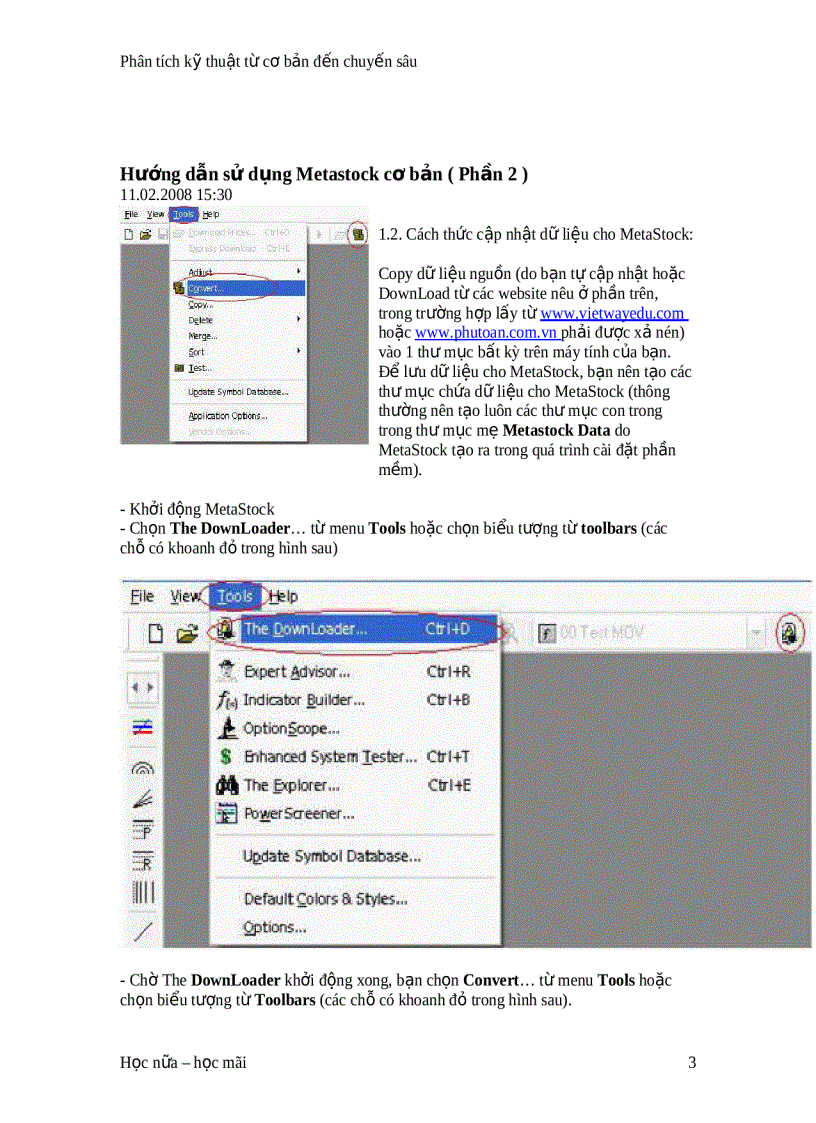 image for page Phân tích kỹ thuật từ cơ bản đến chuyến sâu