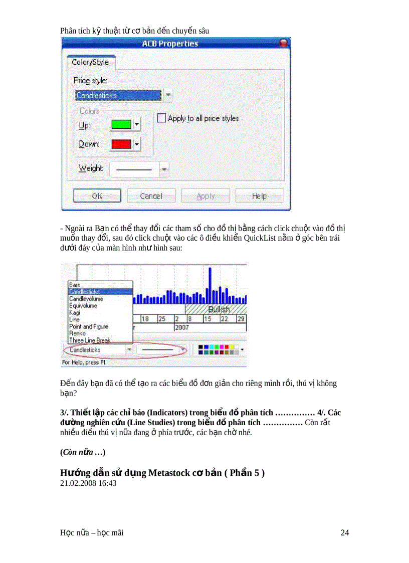 image for page Phân tích kỹ thuật từ cơ bản đến chuyến sâu
