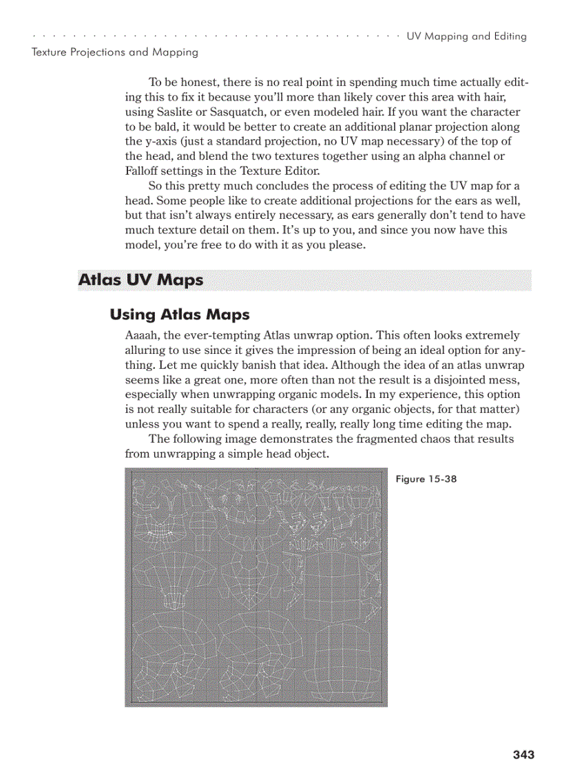 image for page UV Mapping and Editing Texture Projections and Mapping