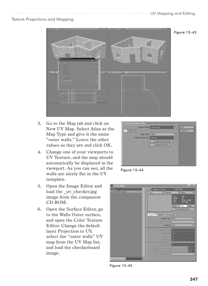 image for page UV Mapping and Editing Texture Projections and Mapping