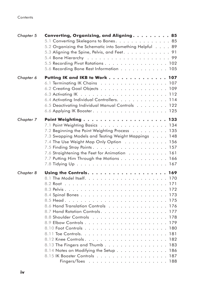 image for page LightWave 3D 8 Character Animation