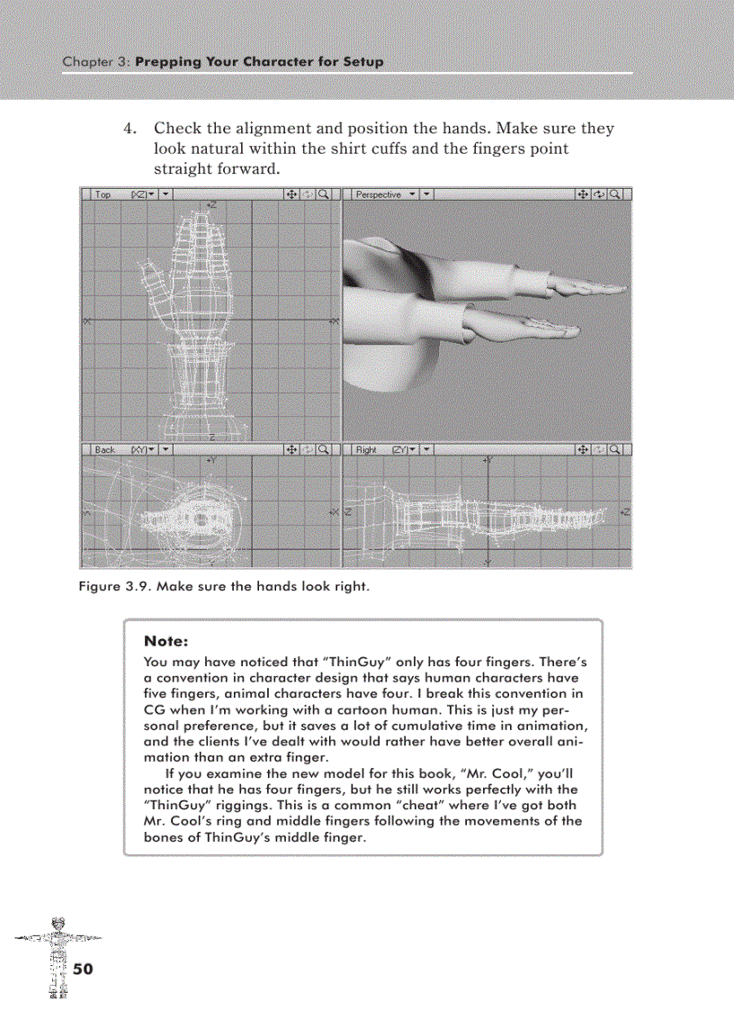 image for page Prepping Your Character for Setup