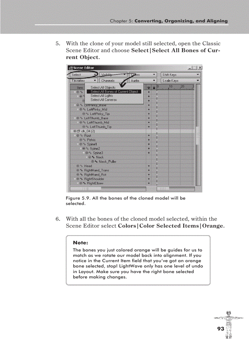 image for page Converting Organizing and Aligning