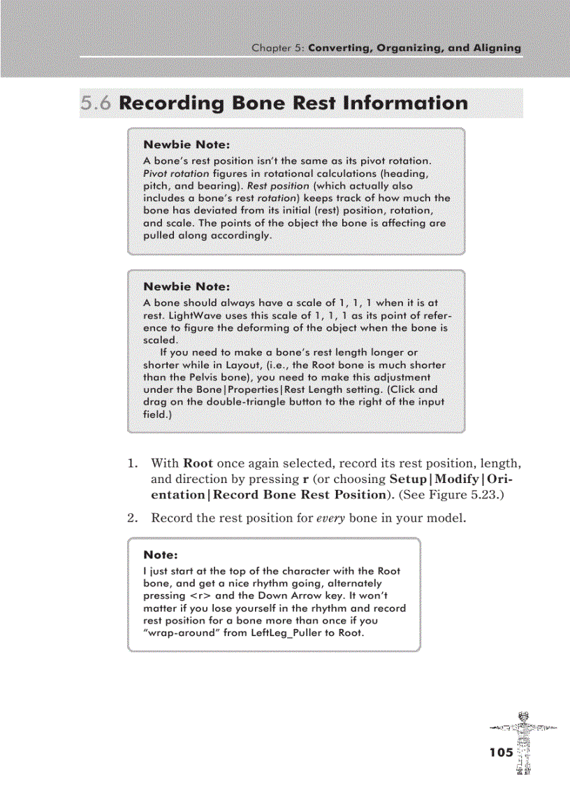 image for page Converting Organizing and Aligning