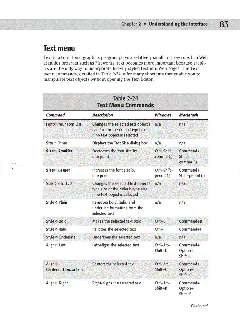 image for page Understanding the Interface