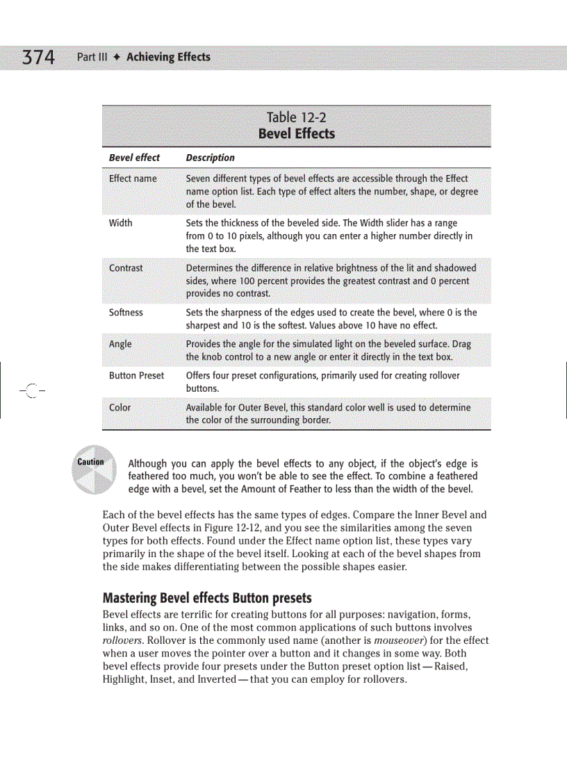 image for page Creating Live Effects and Filters