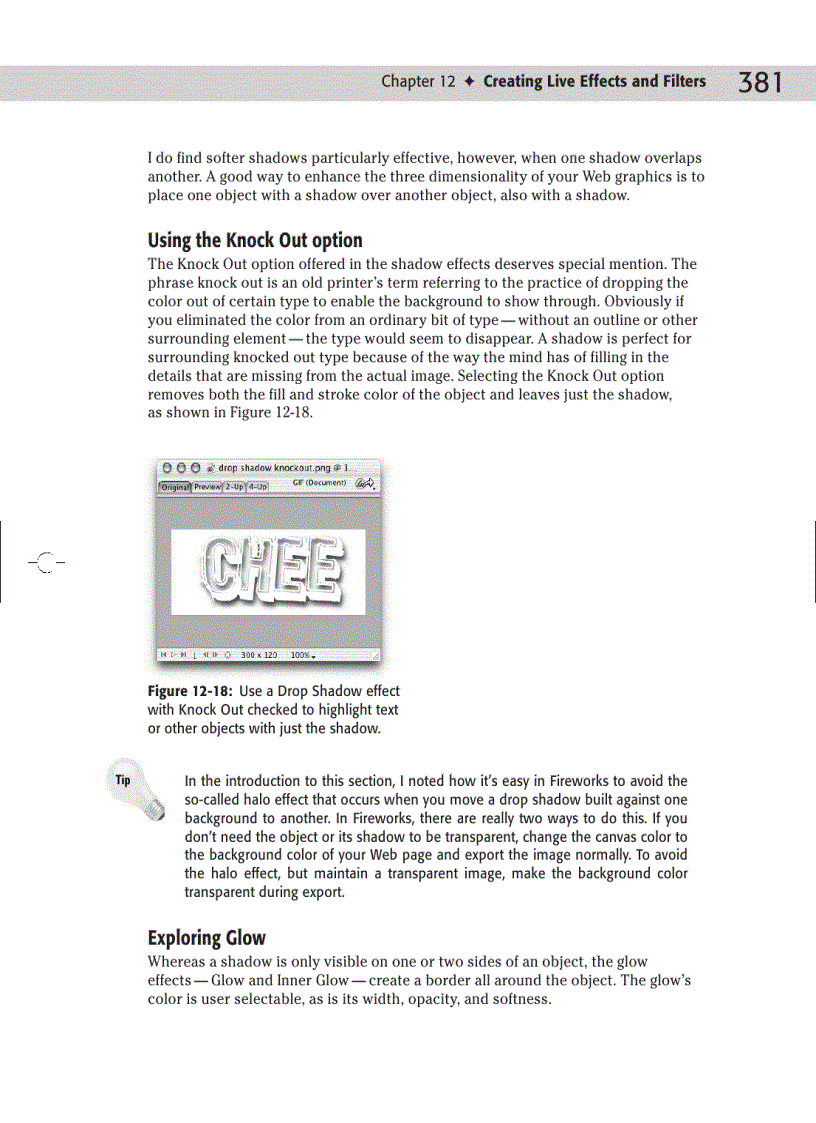 image for page Creating Live Effects and Filters