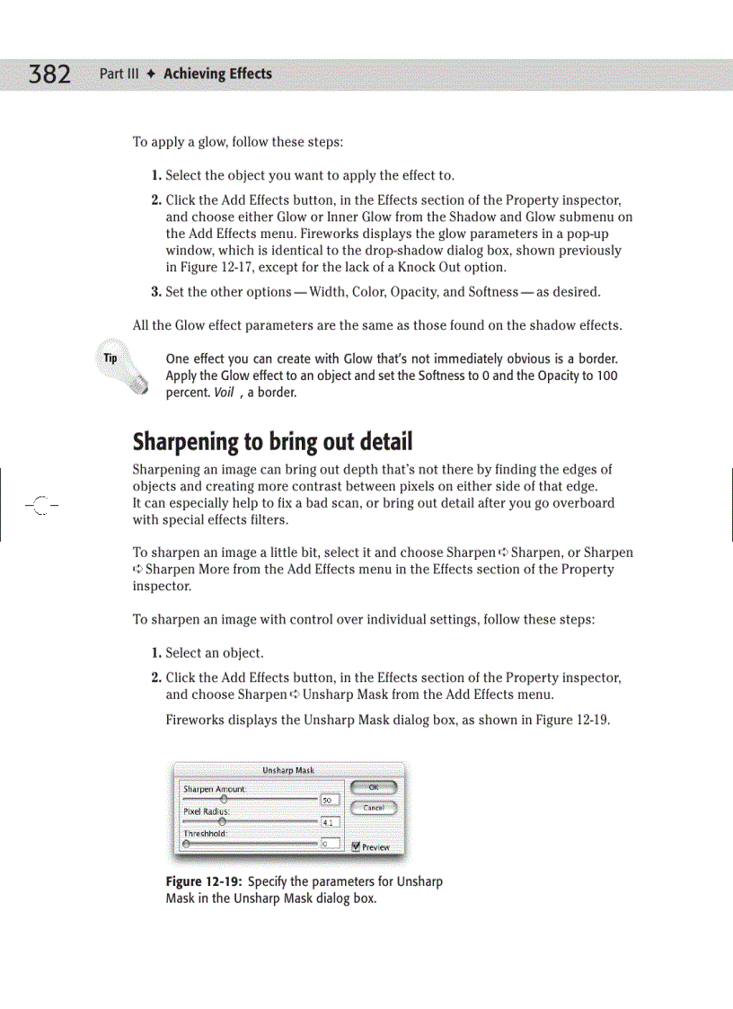 image for page Creating Live Effects and Filters