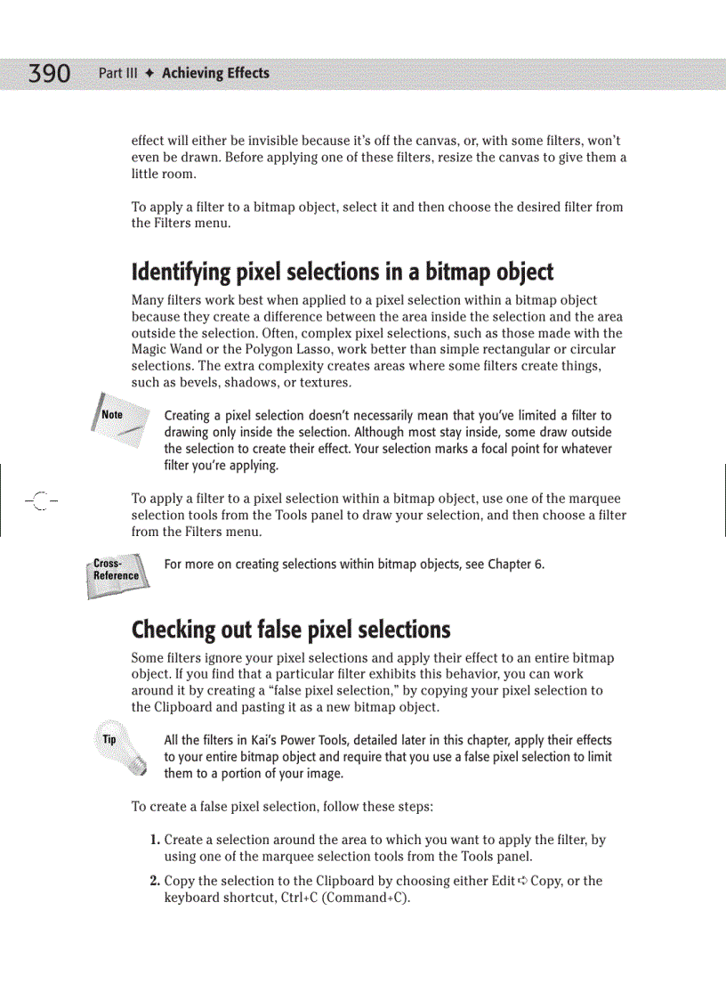 image for page Creating Live Effects and Filters
