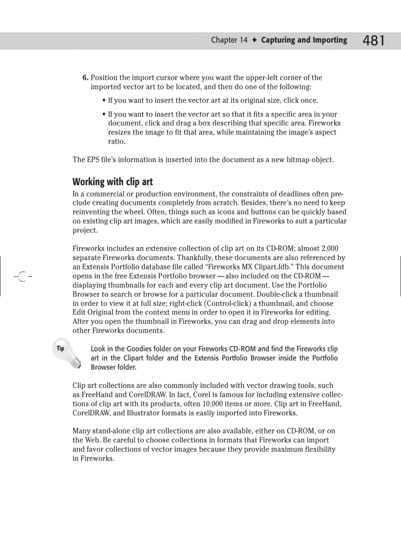 image for page Capturing and Importing