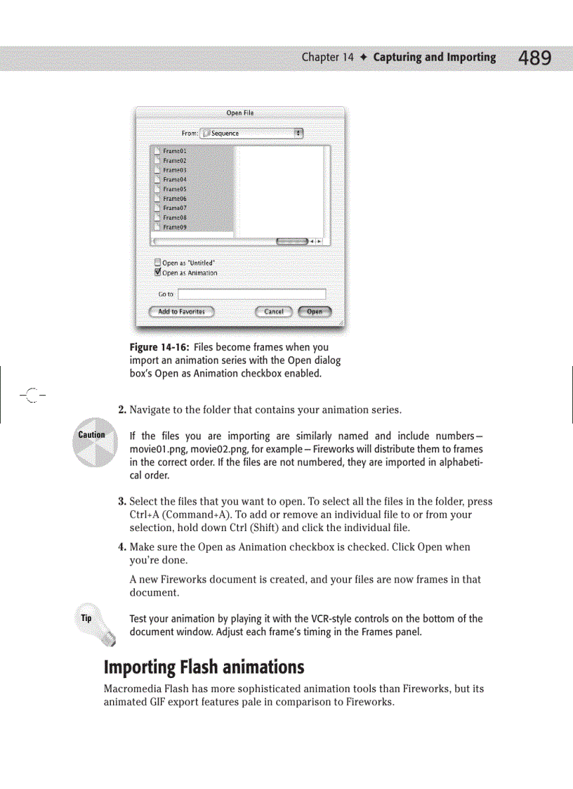 image for page Capturing and Importing