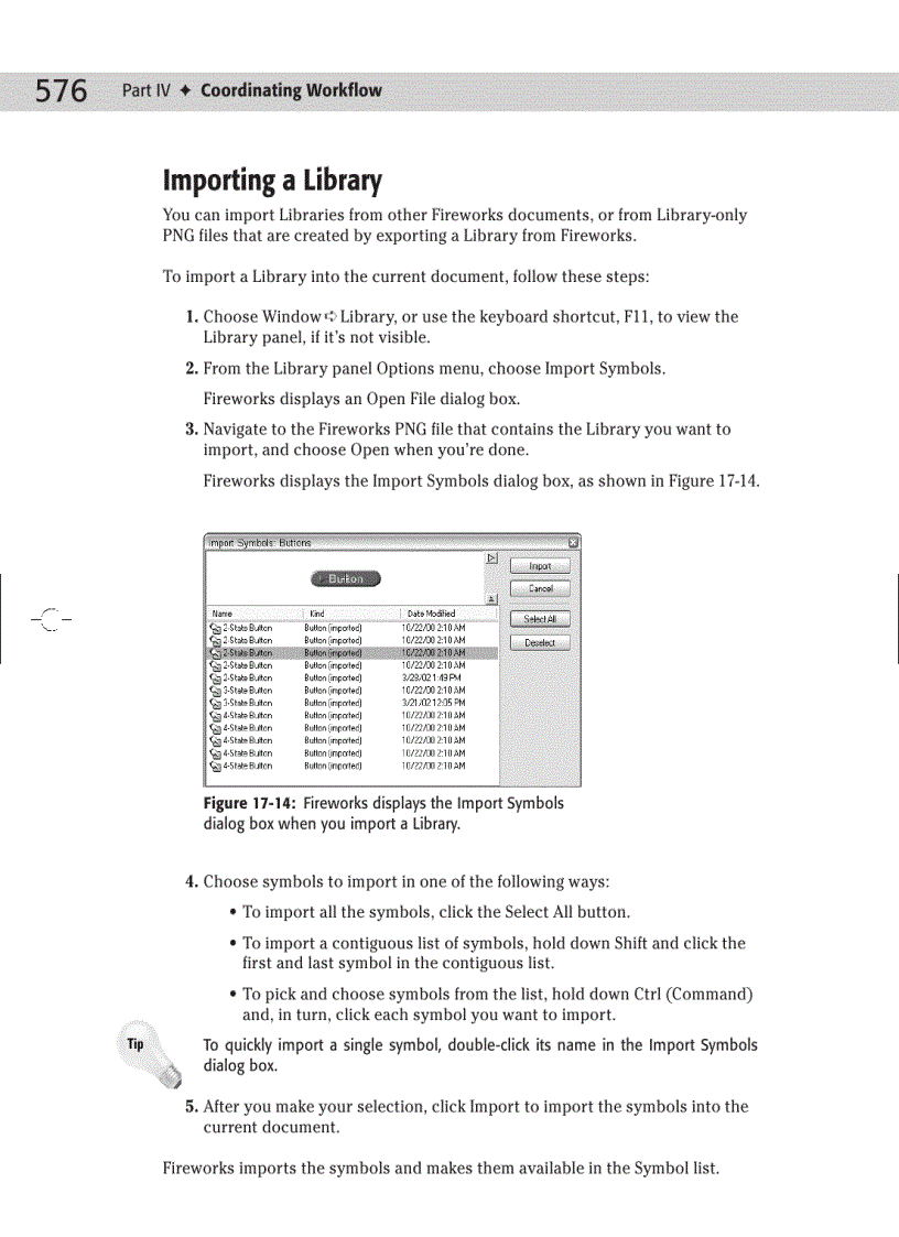 image for page Using Symbols and Libraries