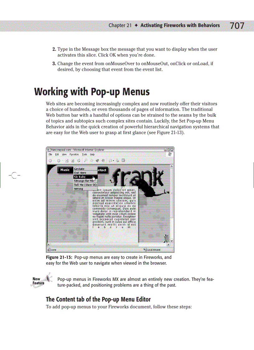 image for page Mastering Image Maps and Slices
