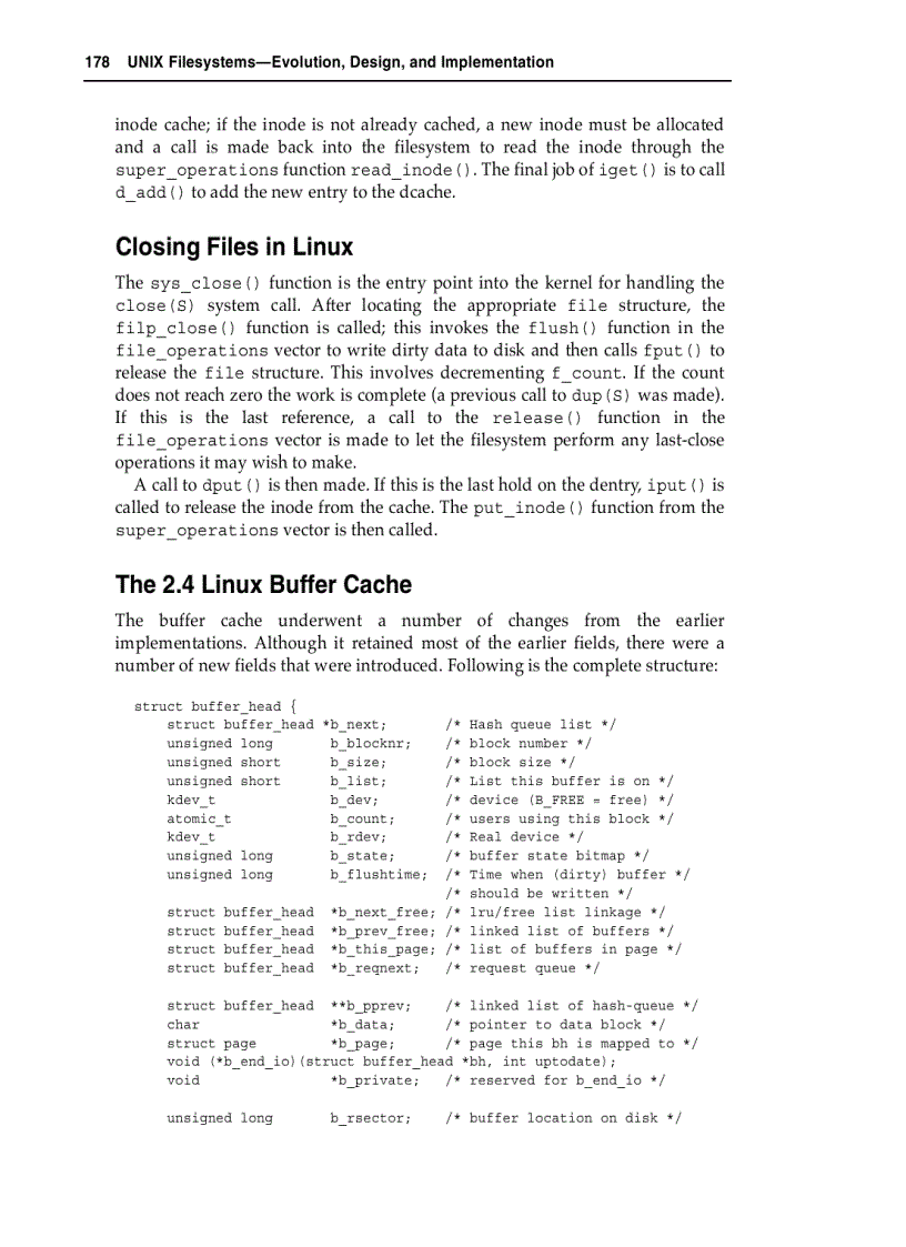 image for page Non SVR4 Based Filesystem Architectures