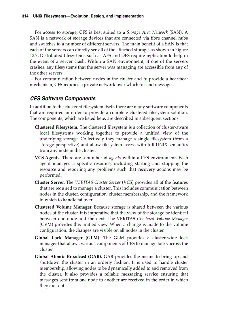 image for page Clustered and Distributed Filesystems