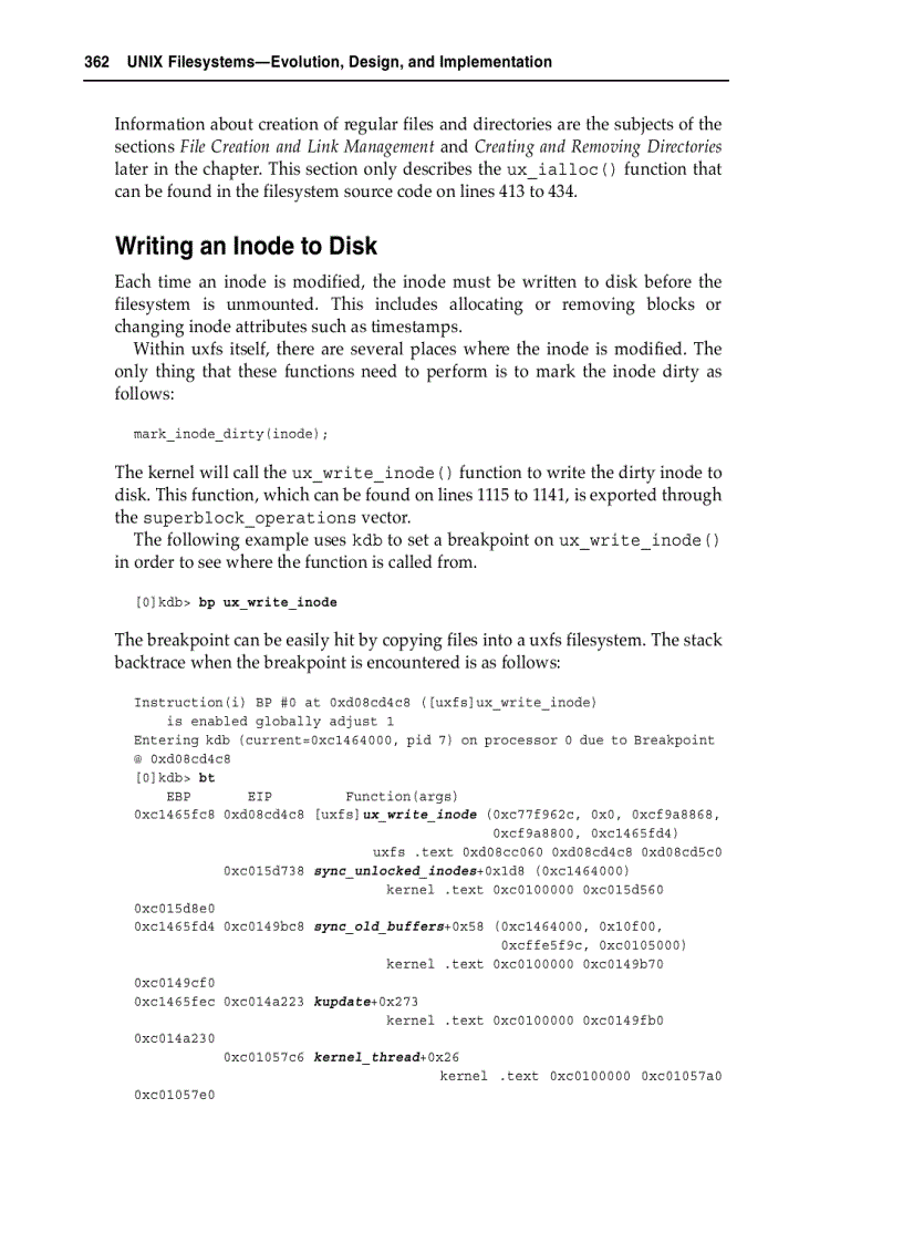 image for page Developing a Filesystem for the Linux Kernel