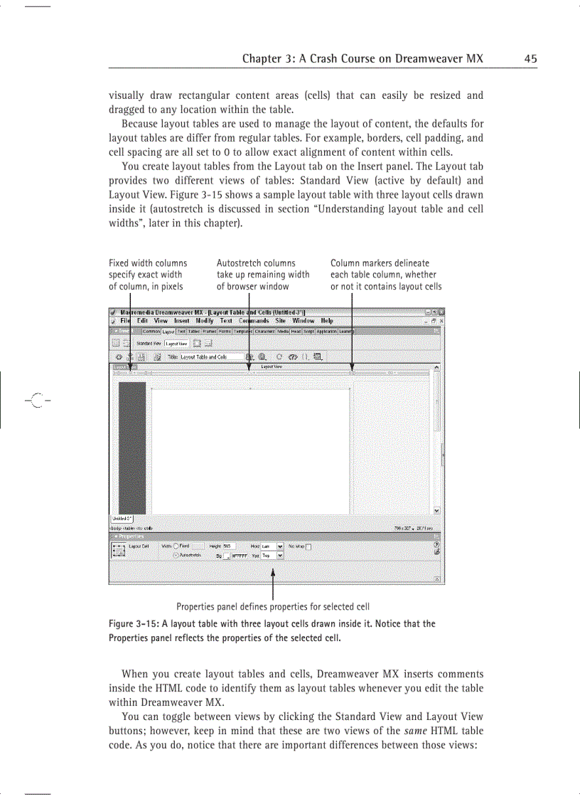 image for page A Crash Course on Dreamweaver MX