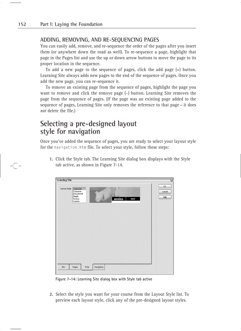 image for page Creating Your Learning Site